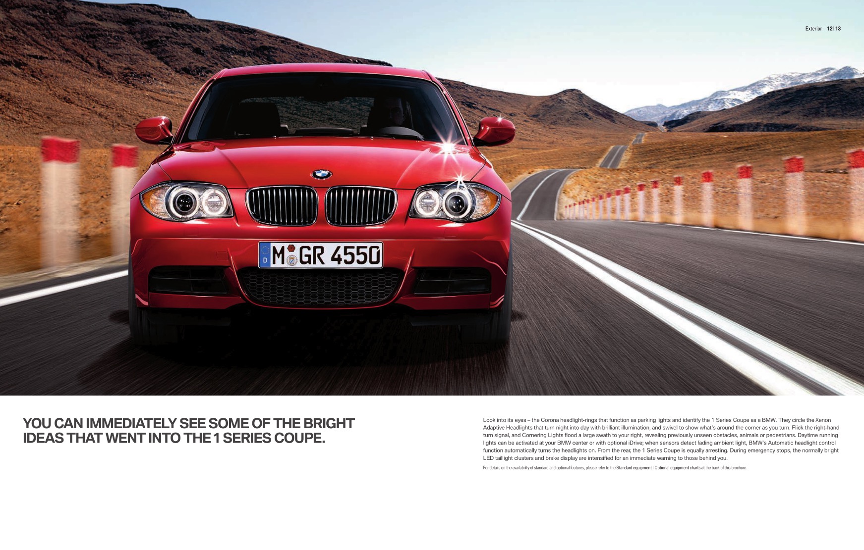2011 BMW 1-Series Coupe Brochure Page 18